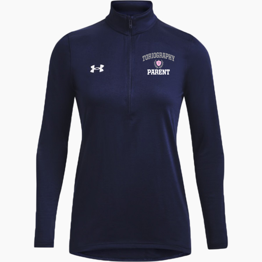 Toriography Dance TDC UA Women's Team Tech Long Sleeve Half Zip