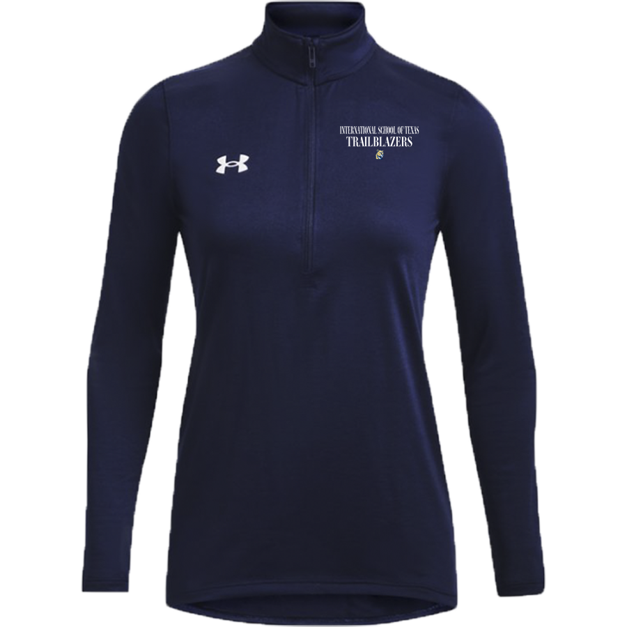 International Of Texas <span class="pdp-name-mascot">International Of Texas</span> UA Women's Team Tech Long Sleeve Half Zip