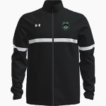 HILLCREST HIGH SCHOOL HUSKIES <span class="pdp-name-mascot">HILLCREST HUSKIES</span> UA Men's Team Knit Warm-Up Full Zip Jacket Front Thumbnail