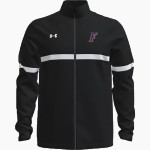 FARMERSVILLE HIGH SCHOOL FIGHTIN' FARMERS <span class="pdp-name-mascot">FARMERSVILLE FIGHTIN' FARMERS</span> UA Men's Team Knit Warm-Up Full Zip Jacket Front Thumbnail
