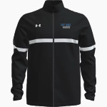 East Wake Warriors <span class="pdp-name-mascot">East Wake Warriors</span> UA Men's Team Knit Warm-Up Full Zip Jacket Front Thumbnail
