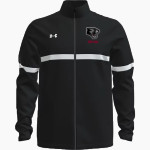 MENAUL SCHOOL PANTHERS UA Men's Team Knit Warm-Up Full Zip Jacket Front Thumbnail