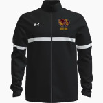 Au Gres-Sims HIGH SCHOOL WOLVERINES UA Men's Team Knit Warm-Up Full Zip Jacket Front Thumbnail