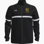Grant County Braves The Official Online Store <span class="pdp-name-mascot">Grant County Braves</span> UA Men's Team Knit Warm-Up Full Zip Jacket Front Thumbnail
