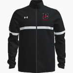 BARNSTABLE HIGH SCHOOL REDHAWKS UA Men's Team Knit Warm-Up Full Zip Jacket Front Thumbnail