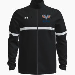 VOLUNTEER HIGH SCHOOL FALCONS <span class="pdp-name-mascot">VOLUNTEER FALCONS</span> UA Men's Team Knit Warm-Up Full Zip Jacket Front Thumbnail