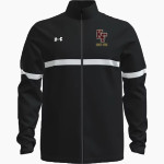KING'S FORK HIGH SCHOOL BULLDOGS <span class="pdp-name-mascot">KINGS FORK BULLDOGS</span> UA Men's Team Knit Warm-Up Full Zip Jacket Front Thumbnail