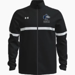 Glacier Point Huskies UA Men's Team Knit Warm-Up Full Zip Jacket Front Thumbnail