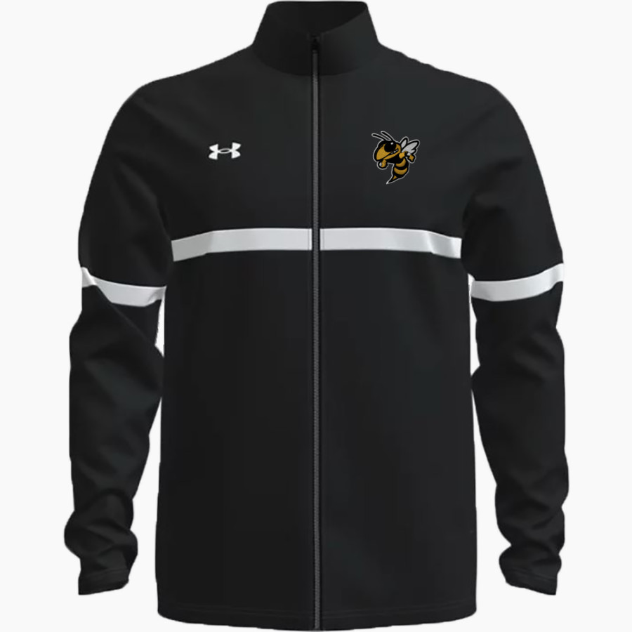 WINDSOR HIGH SCHOOL YELLOW JACKETS <span class="pdp-name-mascot">WINDSOR YELLOW JACKETS</span> UA Men's Team Knit Warm-Up Full Zip Jacket