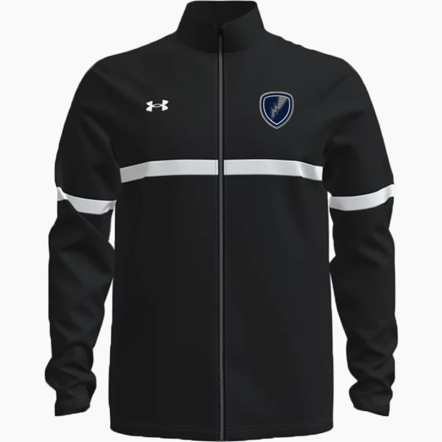 Manhattan Christian Thunder <span class="pdp-name-mascot">Manhattan Christian Thunder</span> UA Men's Team Knit Warm-Up Full Zip Jacket