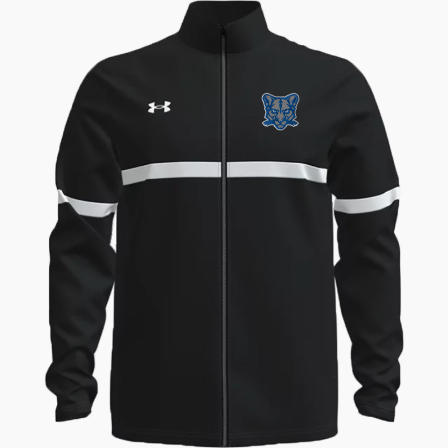 CAM HIGH SCHOOL COUGARS UA Men's Team Knit Warm-Up Full Zip Jacket