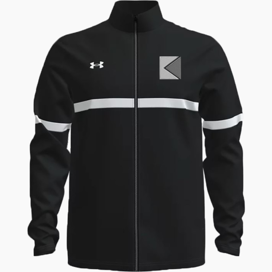 KENNY PIPE & SUPPLY <span class="pdp-name-mascot">KENNY PIPE & SUPPLY</span> UA Men's Team Knit Warm-Up Full Zip Jacket