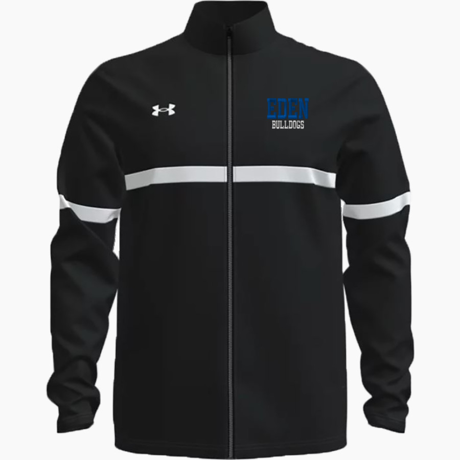 EDEN HIGH SCHOOL BULLDOGS <span class="pdp-name-mascot">EDEN BULLDOGS /LADY</span> UA Men's Team Knit Warm-Up Full Zip Jacket