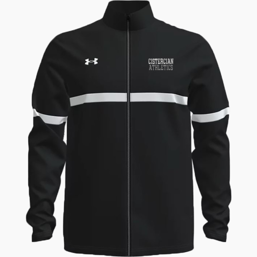 CISTERCIAN PREPARATORY SCHOOL HAWKS <span class="pdp-name-mascot">CISTERCIAN HAWKS</span> UA Men's Team Knit Warm-Up Full Zip Jacket