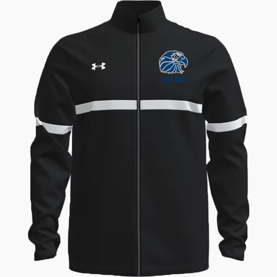 Charles A Forbes Falcons <span class="pdp-name-mascot">Charles A Forbes Falcons</span> UA Men's Team Knit Warm-Up Full Zip Jacket