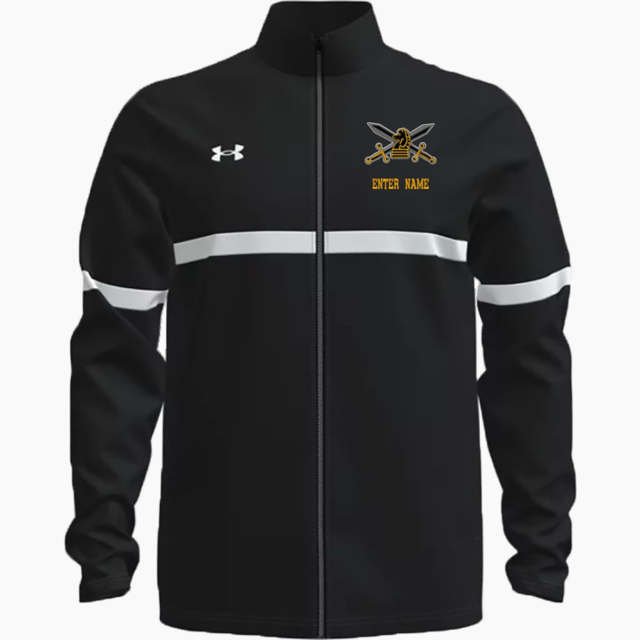 RIO LINDA HIGH SCHOOL KNIGHTS <span class="pdp-name-mascot">RIO LINDA KNIGHTS</span> UA Men's Team Knit Warm-Up Full Zip Jacket