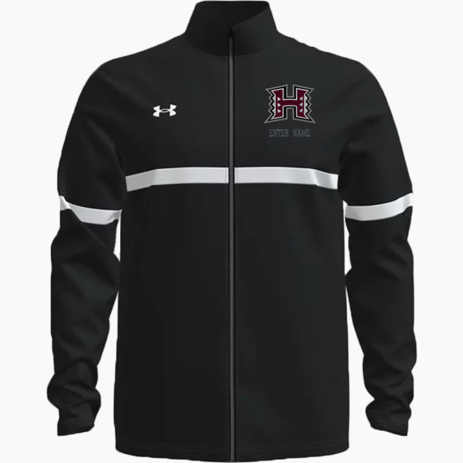 HILLSIDE HIGH SCHOOL COMETS <span class="pdp-name-mascot">HILLSIDE COMETS</span> UA Men's Team Knit Warm-Up Full Zip Jacket