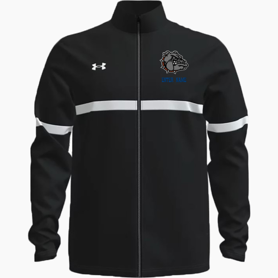 Livonia Central Bulldogs <span class="pdp-name-mascot">Livonia Central Bulldogs</span> UA Men's Team Knit Warm-Up Full Zip Jacket