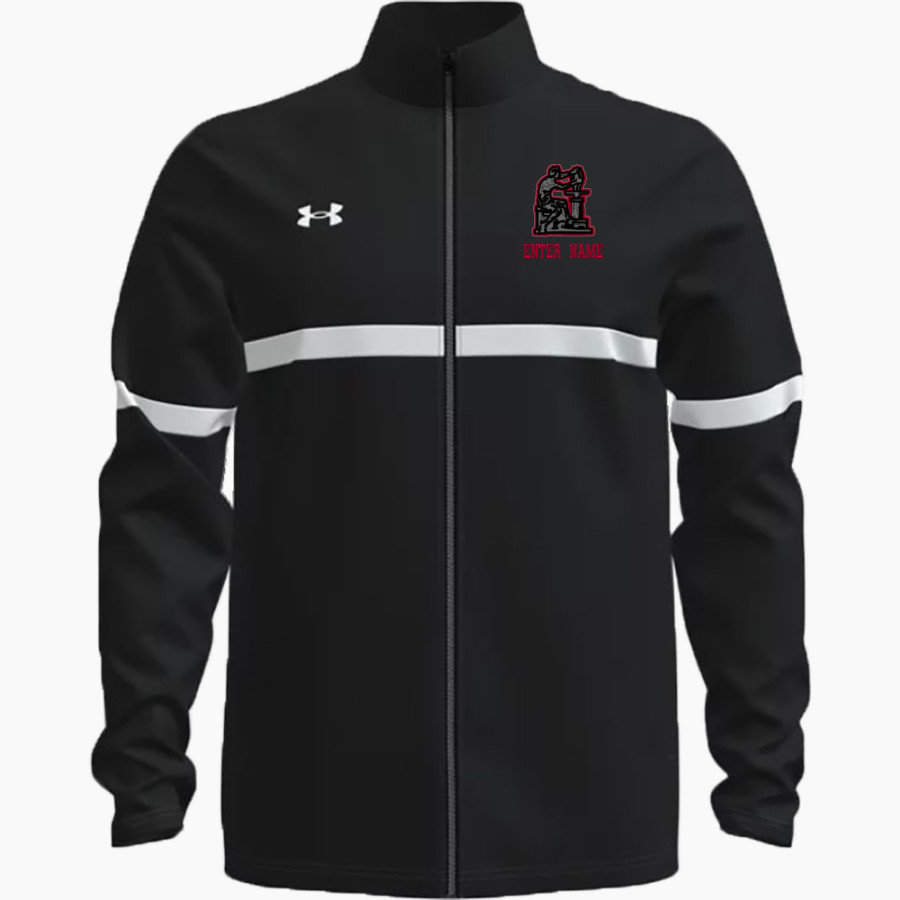 CROOKSVILLE HIGH SCHOOL CERAMICS <span class="pdp-name-mascot">CROOKSVILLE CERAMICS</span> UA Men's Team Knit Warm-Up Full Zip Jacket