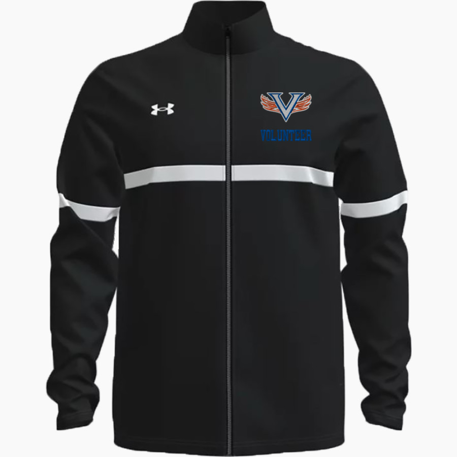 VOLUNTEER HIGH SCHOOL FALCONS <span class="pdp-name-mascot">VOLUNTEER FALCONS</span> UA Men's Team Knit Warm-Up Full Zip Jacket
