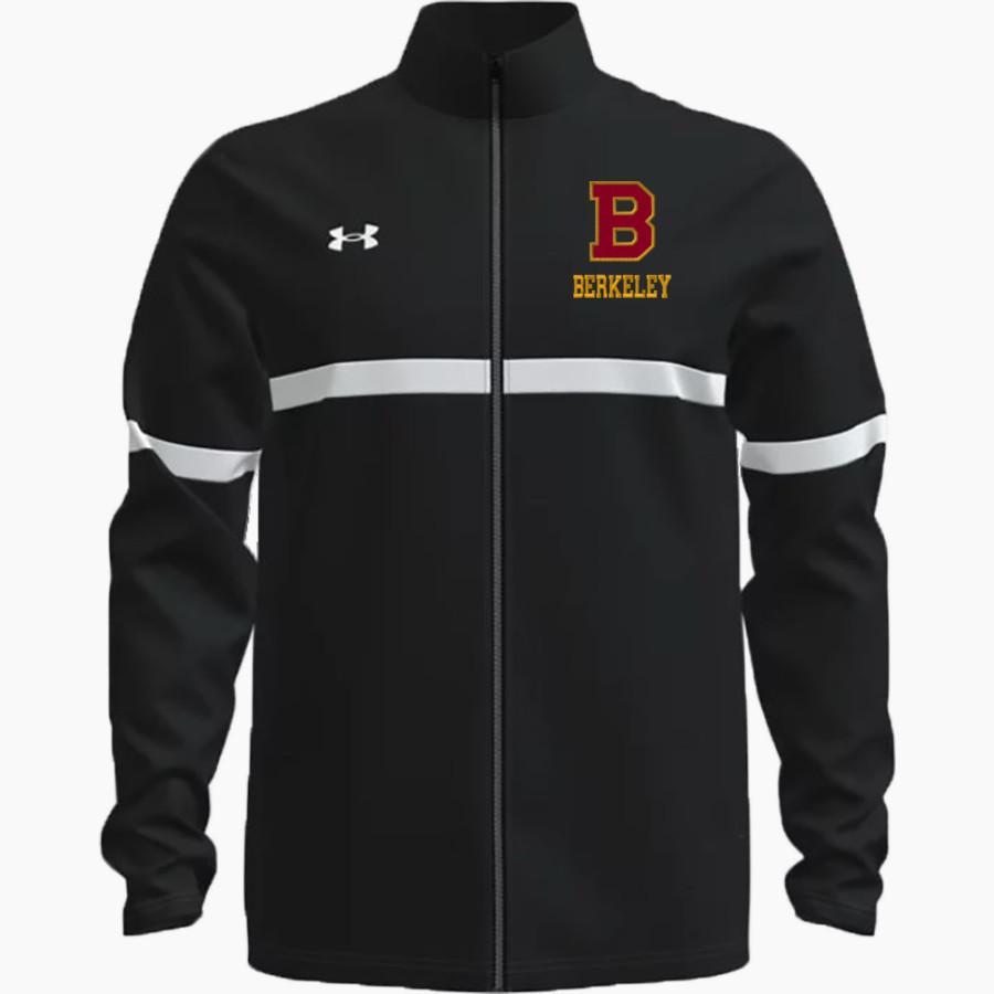 Berkeley Yellowjackets The Official Online Store UA Men's Team Knit Warm-Up Full Zip Jacket