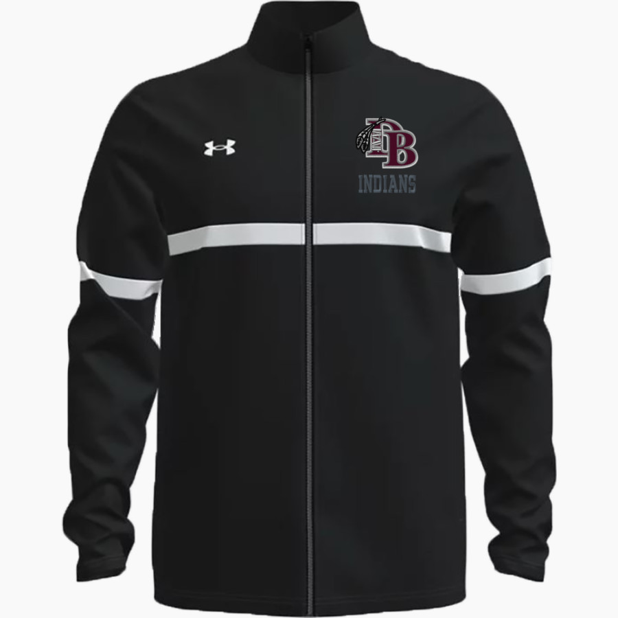 DOBYNS-BENNETT HIGH SCHOOL INDIANS UA Men's Team Knit Warm-Up Full Zip Jacket