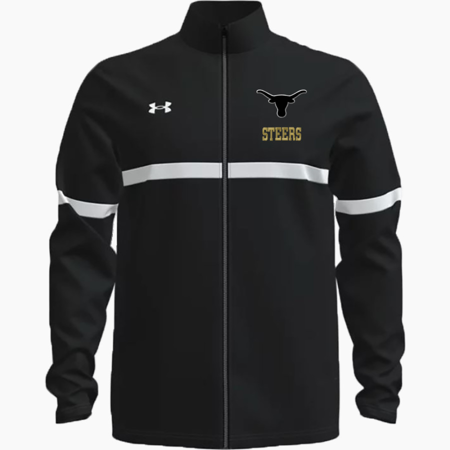 BIG SPRING HIGH SCHOOL STEERS <span class="pdp-name-mascot">BIG SPRING STEERS</span> UA Men's Team Knit Warm-Up Full Zip Jacket