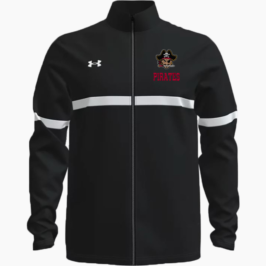PECK COMMUNITY Pirates <span class="pdp-name-mascot">PECK COMMUNITY SCHOOLS Pirates</span> UA Men's Team Knit Warm-Up Full Zip Jacket
