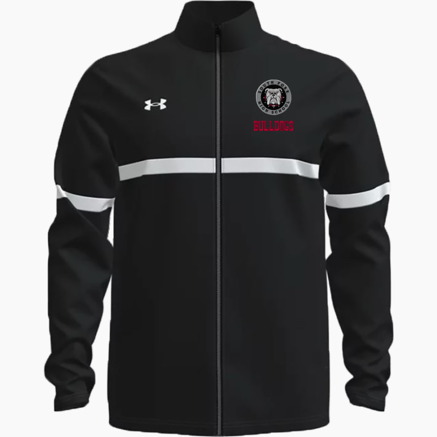 South Fork Bulldogs The Official Online Store <span class="pdp-name-mascot">South Fork Bulldogs</span> UA Men's Team Knit Warm-Up Full Zip Jacket