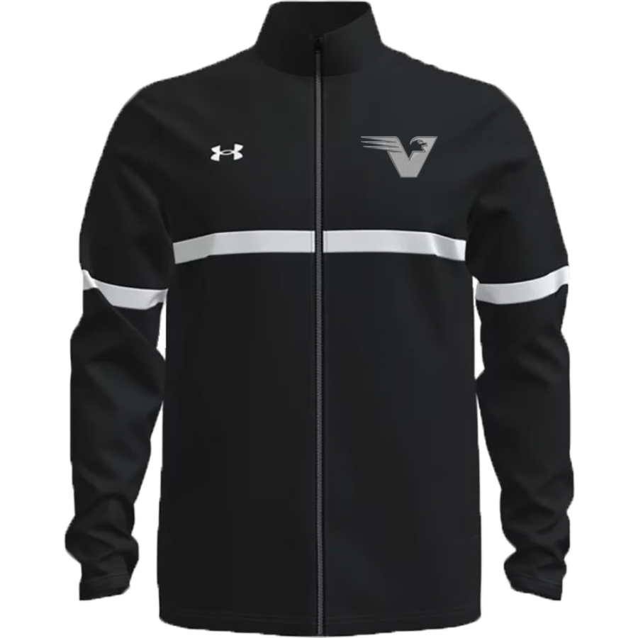 Viterbo V-Hawks <span class="pdp-name-mascot">Viterbo V-Hawks</span> UA Men's Team Knit Warm-Up Full Zip Jacket