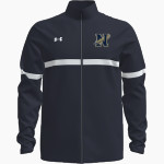 Bishop Noll Warriors UA Men's Team Knit Warm-Up Full Zip Jacket Front Thumbnail