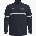 Bishop Noll Warriors UA Men's Team Knit Warm-Up Full Zip Jacket Front Thumbnail