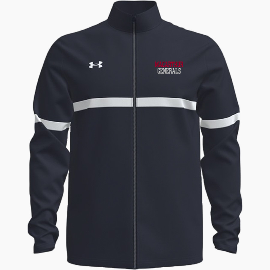 MacArthur Generals <span class="pdp-name-mascot">MACARTHUR HIGH SCHOOL Generals</span> UA Men's Team Knit Warm-Up Full Zip Jacket