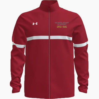 UA Men's Team Knit Warm-Up Full Zip Jacket