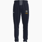 Brooklane Baptist Eagles UA Men's Team Knit Warm-Up Pant Front Thumbnail