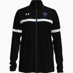 RIDGE POINT HIGH SCHOOL PANTHERS UA Women's Team Knit Warm-Up Full-Zip Jacket Front Thumbnail