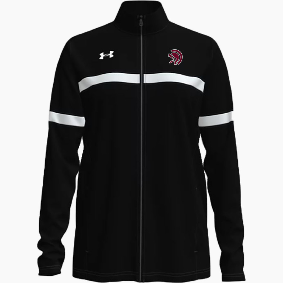 LASSITER HIGH SCHOOL TROJANS UA Women's Team Knit Warm-Up Full-Zip Jacket