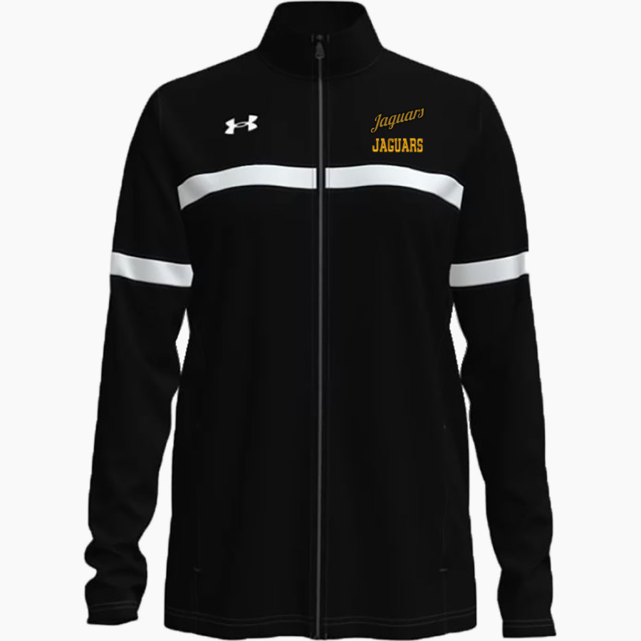 KING HIGH SCHOOL JAGUARS UA Women's Team Knit Warm-Up Full-Zip Jacket