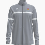 Ferris State Bulldogs <span class="pdp-name-mascot">Ferris State Bulldogs</span> UA Women's Team Knit Warm-Up Full-Zip Jacket Front Thumbnail