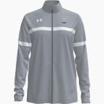 Christendom College Online Store <span class="pdp-name-mascot">Christendom College Crusaders</span> UA Women's Team Knit Warm-Up Full-Zip Jacket Front Thumbnail
