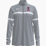 Tremper Trojans UA Women's Team Knit Warm-Up Full-Zip Jacket Front Thumbnail