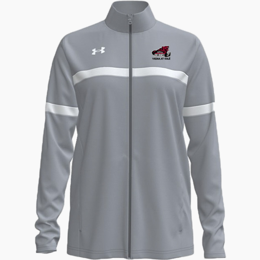 JUNEAU-DOUGLAS HIGH SCHOOL CRIMSON BEARS <span class="pdp-name-mascot">JUNEAU - DOUGLAS CRIMSON BEARS</span> UA Women's Team Knit Warm-Up Full-Zip Jacket