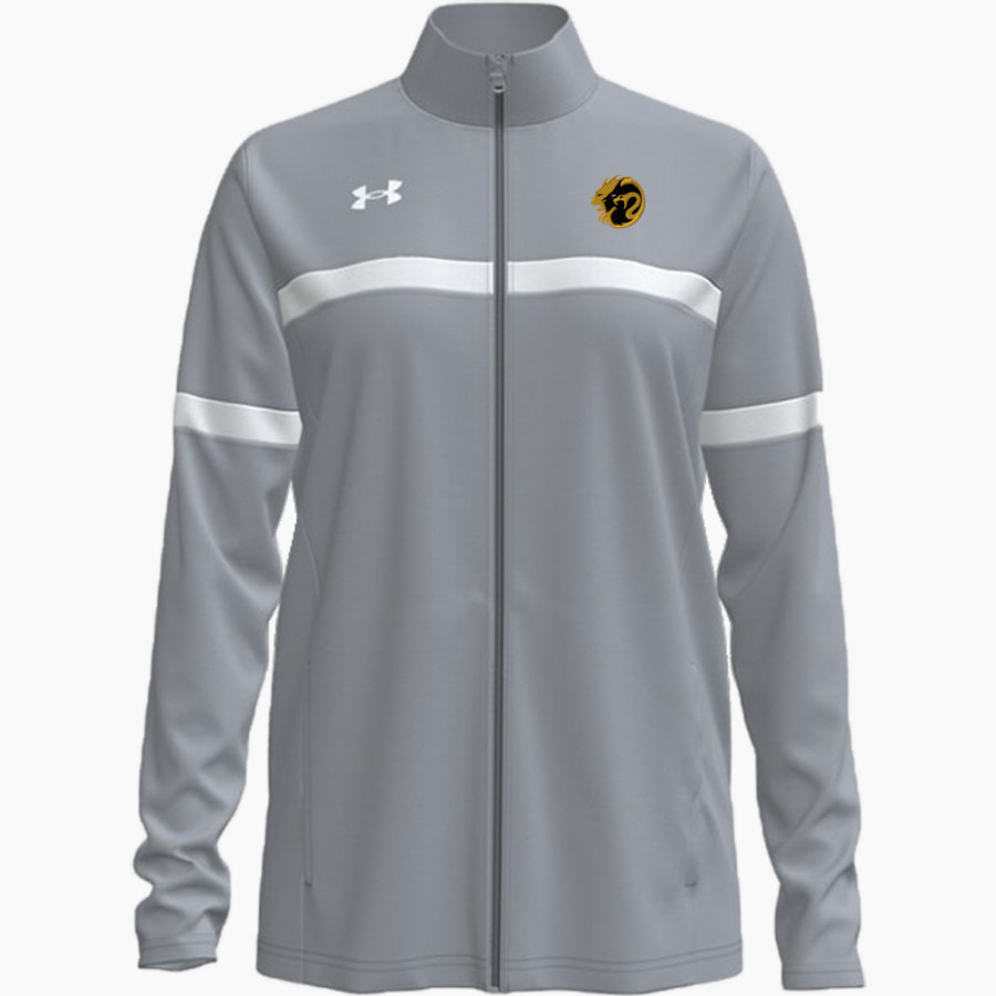 LYNNWOOD HIGH SCHOOL ROYALS <span class="pdp-name-mascot">LYNNWOOD ROYALS</span> UA Women's Team Knit Warm-Up Full-Zip Jacket