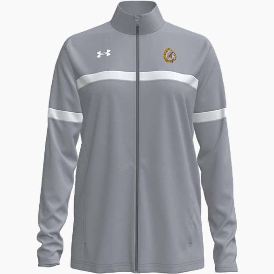 Scottsburg SMS <span class="pdp-name-mascot">Scottsburg SMS</span> UA Women's Team Knit Warm-Up Full-Zip Jacket