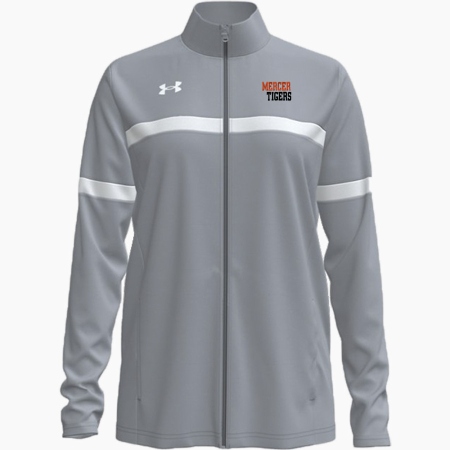 Mercer Tigers <span class="pdp-name-mascot">Mercer Tigers</span> UA Women's Team Knit Warm-Up Full-Zip Jacket