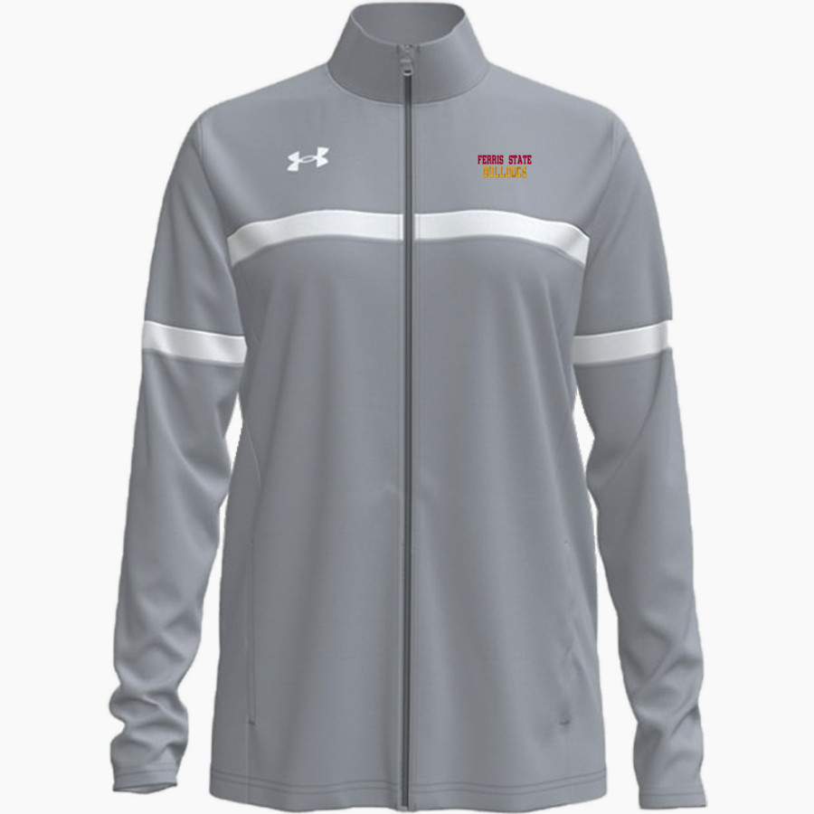 Ferris State Bulldogs <span class="pdp-name-mascot">Ferris State Bulldogs</span> UA Women's Team Knit Warm-Up Full-Zip Jacket