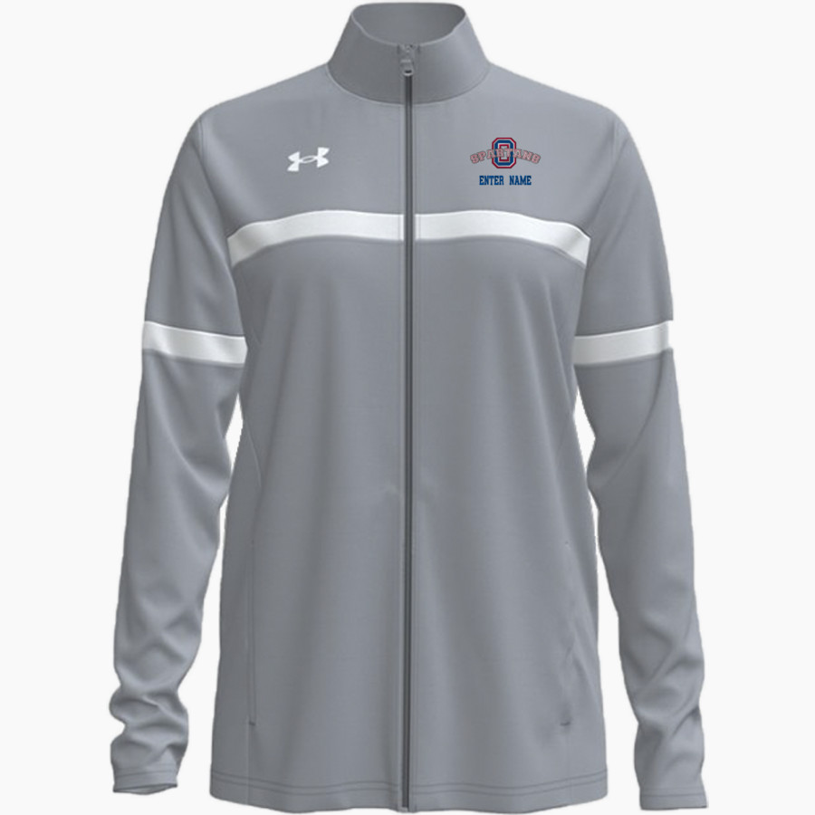 Ohio School For The Deaf Spartans <span class="pdp-name-mascot">Ohio School For The Deaf Spartans</span> UA Women's Team Knit Warm-Up Full-Zip Jacket