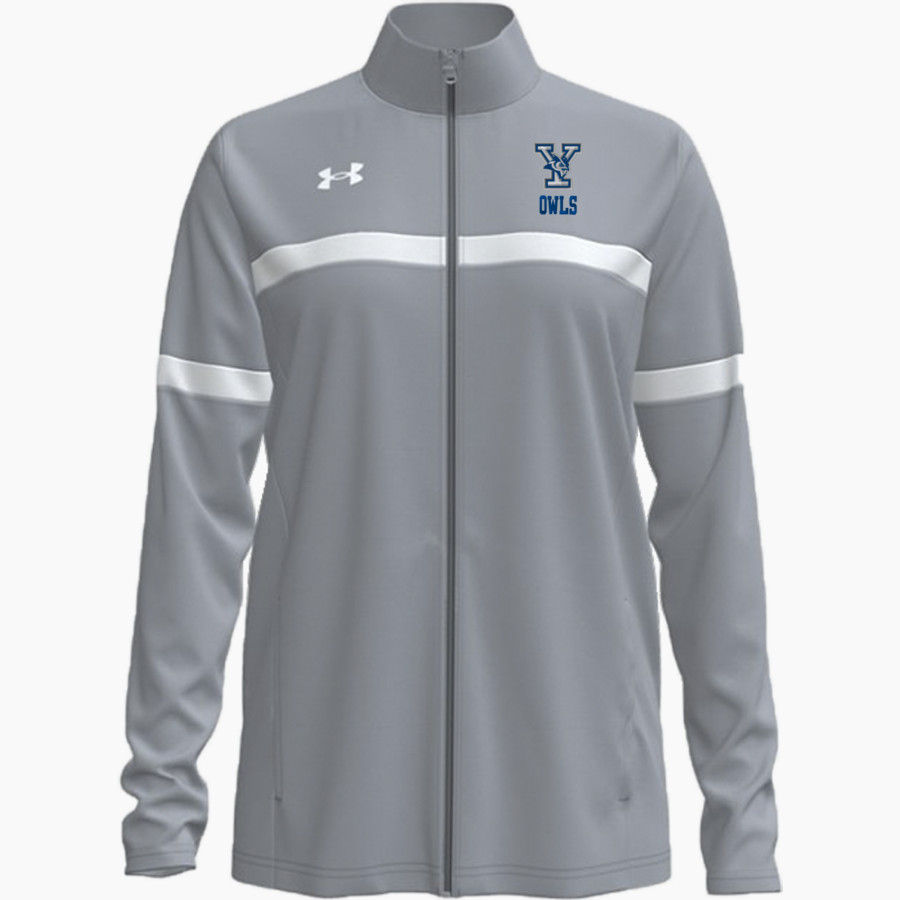 YANTIS HIGH SCHOOL OWLS <span class="pdp-name-mascot">YANTIS OWLS</span> UA Women's Team Knit Warm-Up Full-Zip Jacket