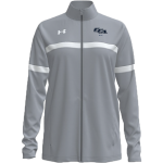 Clinton Christian Warriors <span class="pdp-name-mascot">Clinton Christian Eagles</span> UA Women's Team Knit Warm-Up Full-Zip Jacket Front Thumbnail