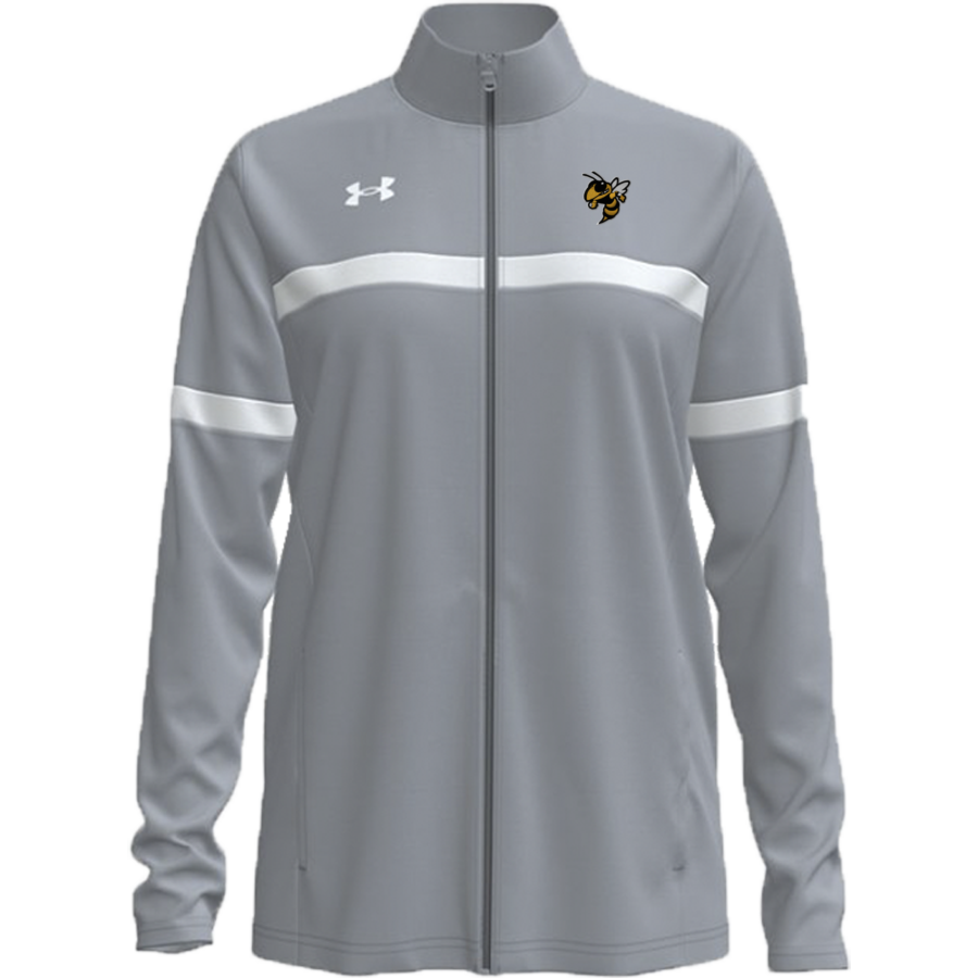 WINDSOR HIGH SCHOOL YELLOW JACKETS <span class="pdp-name-mascot">WINDSOR YELLOW JACKETS</span> UA Women's Team Knit Warm-Up Full-Zip Jacket